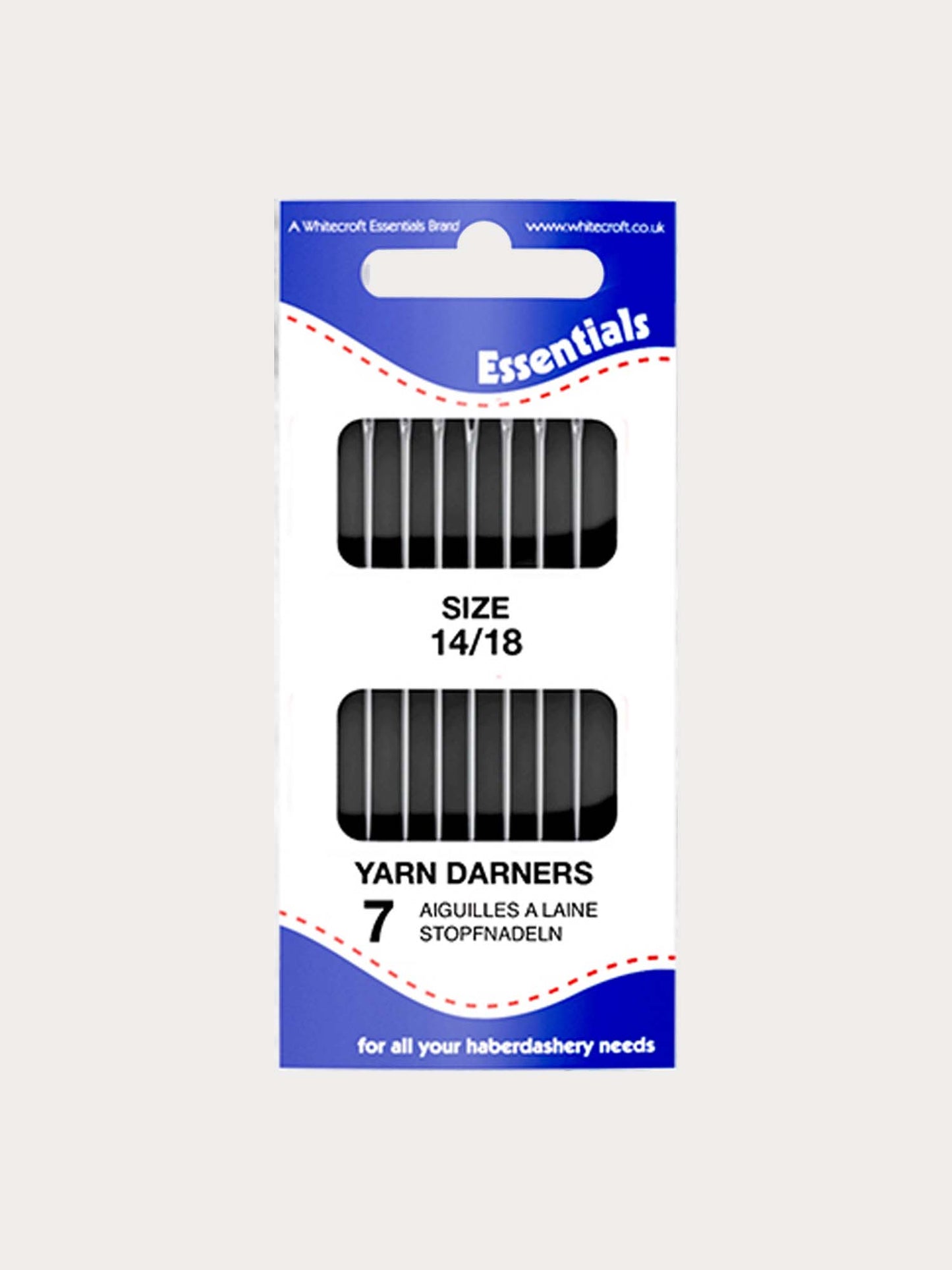 Whitecroft Essentials Yarn Darner Hand Sewing Needles