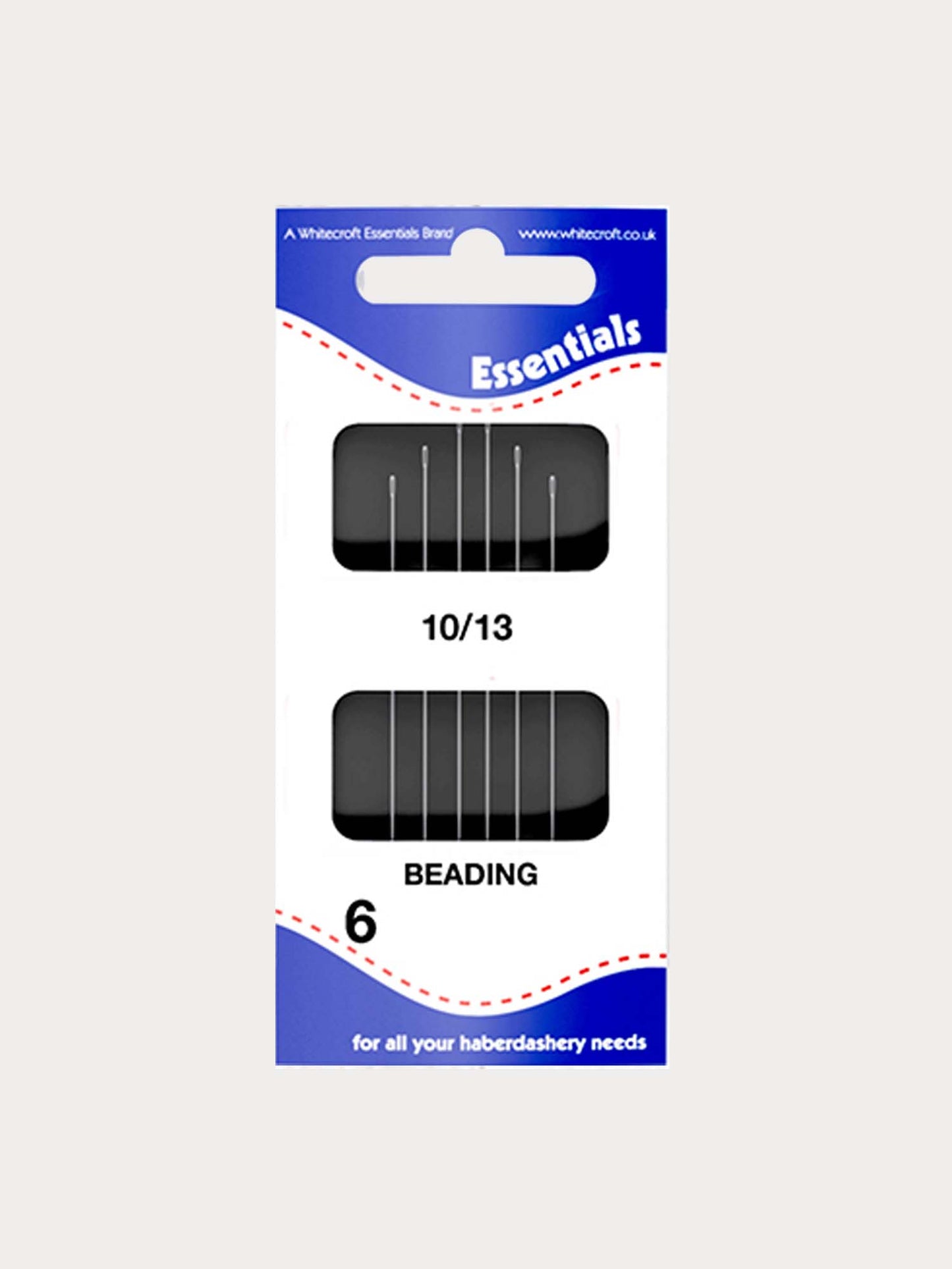 Whitecroft Essentials Beading Hand Sewing Needles