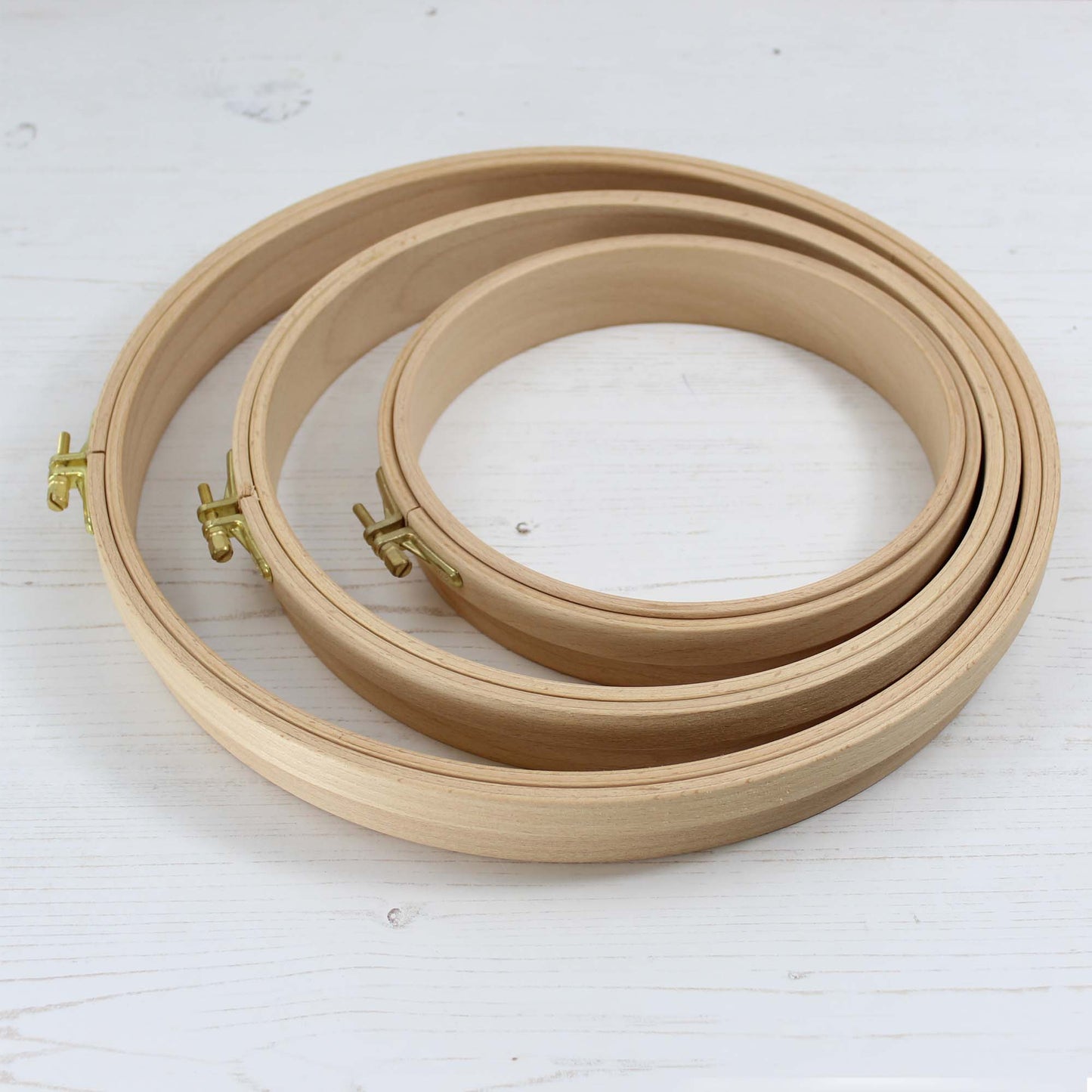 Nurge Wooden Punch Embroidery Hoops