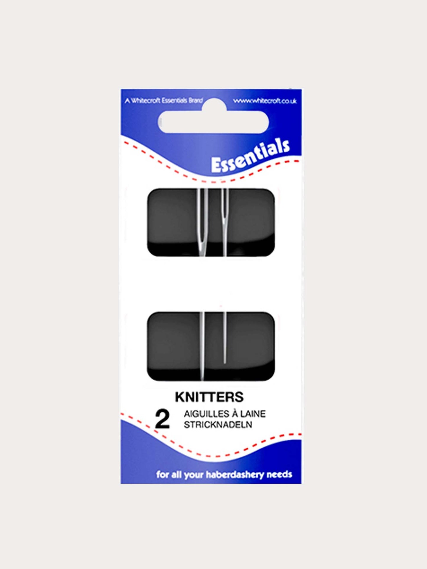 Whitecroft Essentials Knitters Hand Sewing Needles