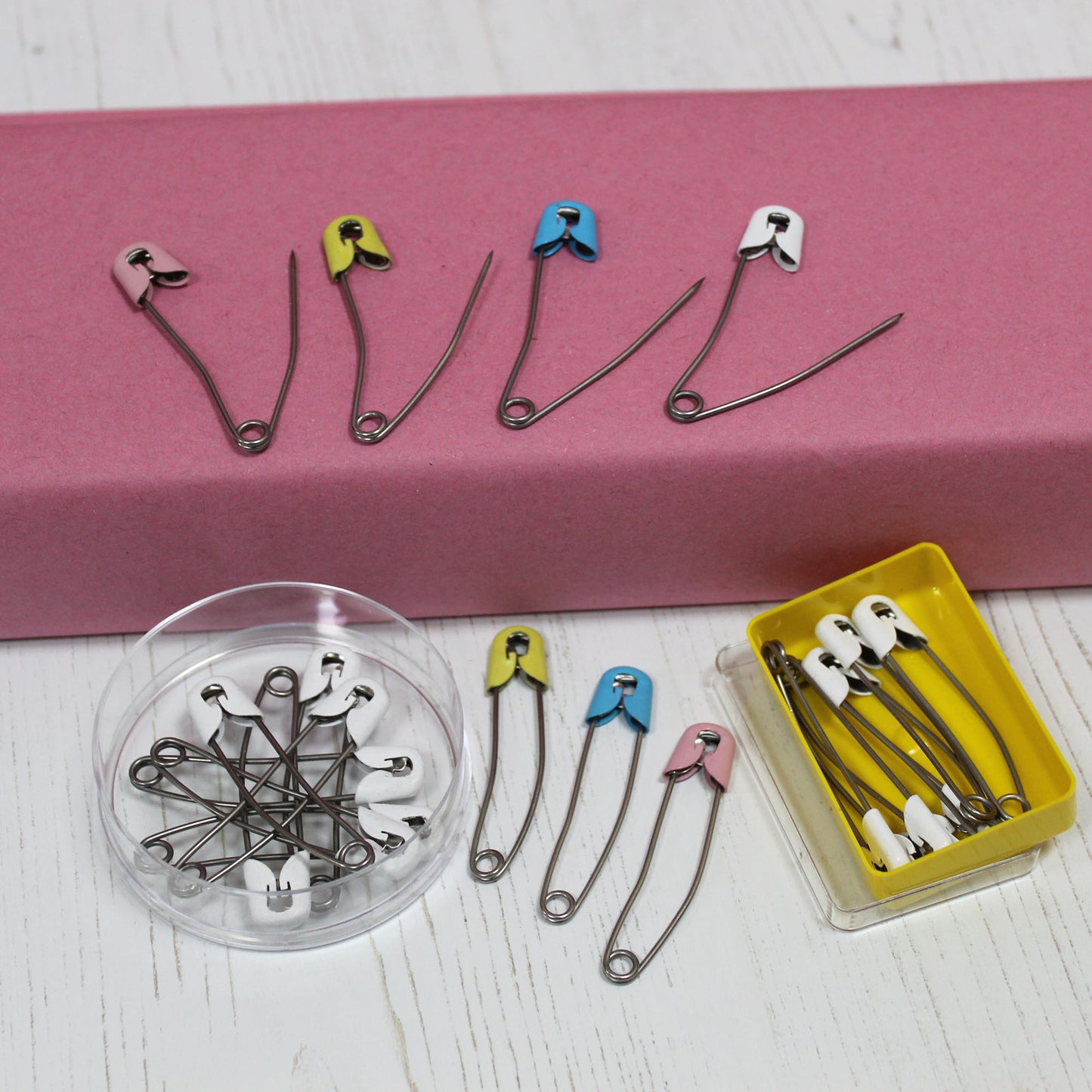 Metal Cap Nappy Pins