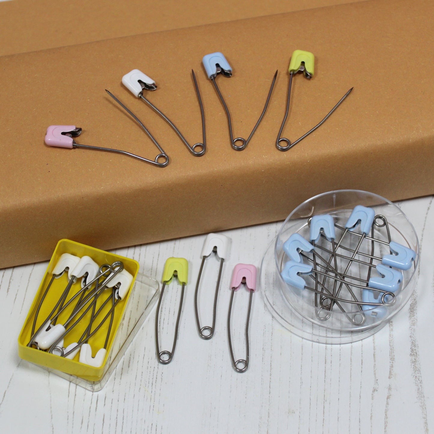 Plastic Cap Nappy Pins