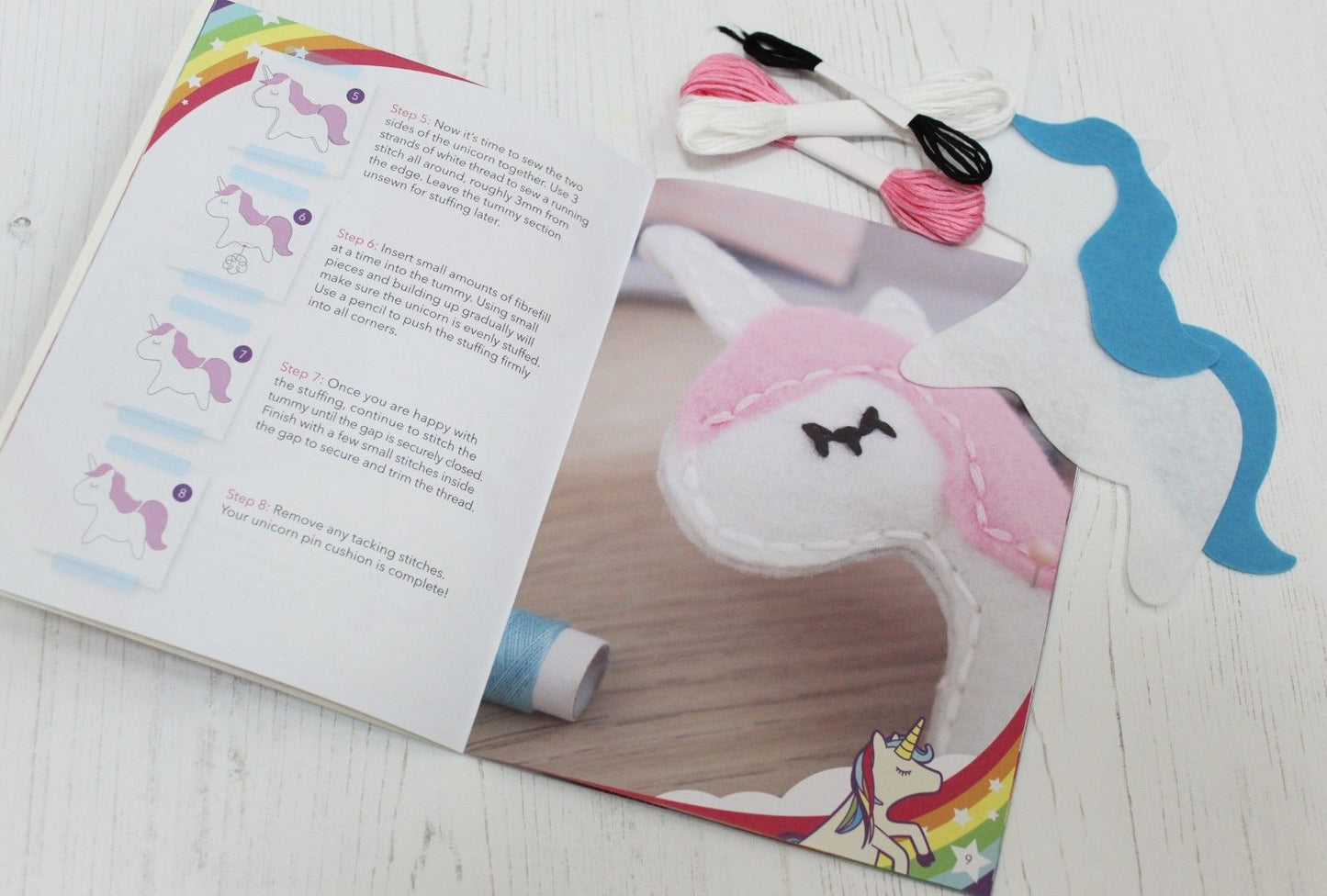 Children's Unicorn Sewing & Craft Kit