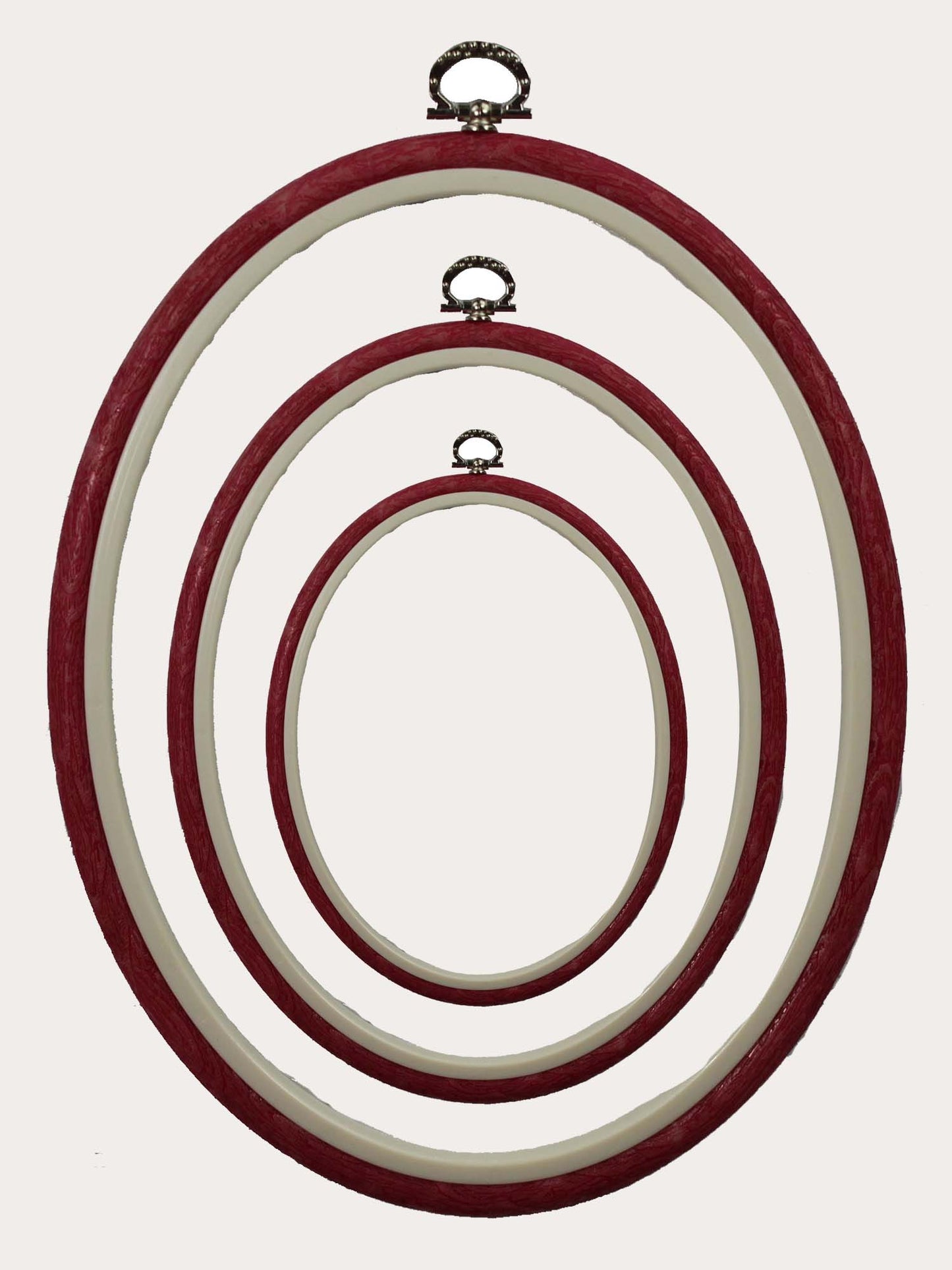 Nurge Red Oval Flexi Hoops