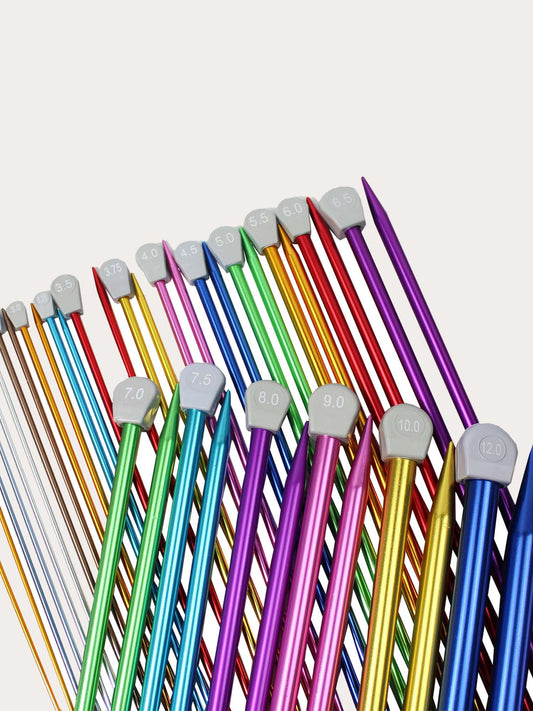 Whitecroft Essentials Coloured Knitting Needles 35cm