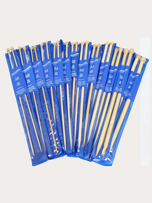 Whitecroft Essentials Bamboo Knitting Needles 30cm