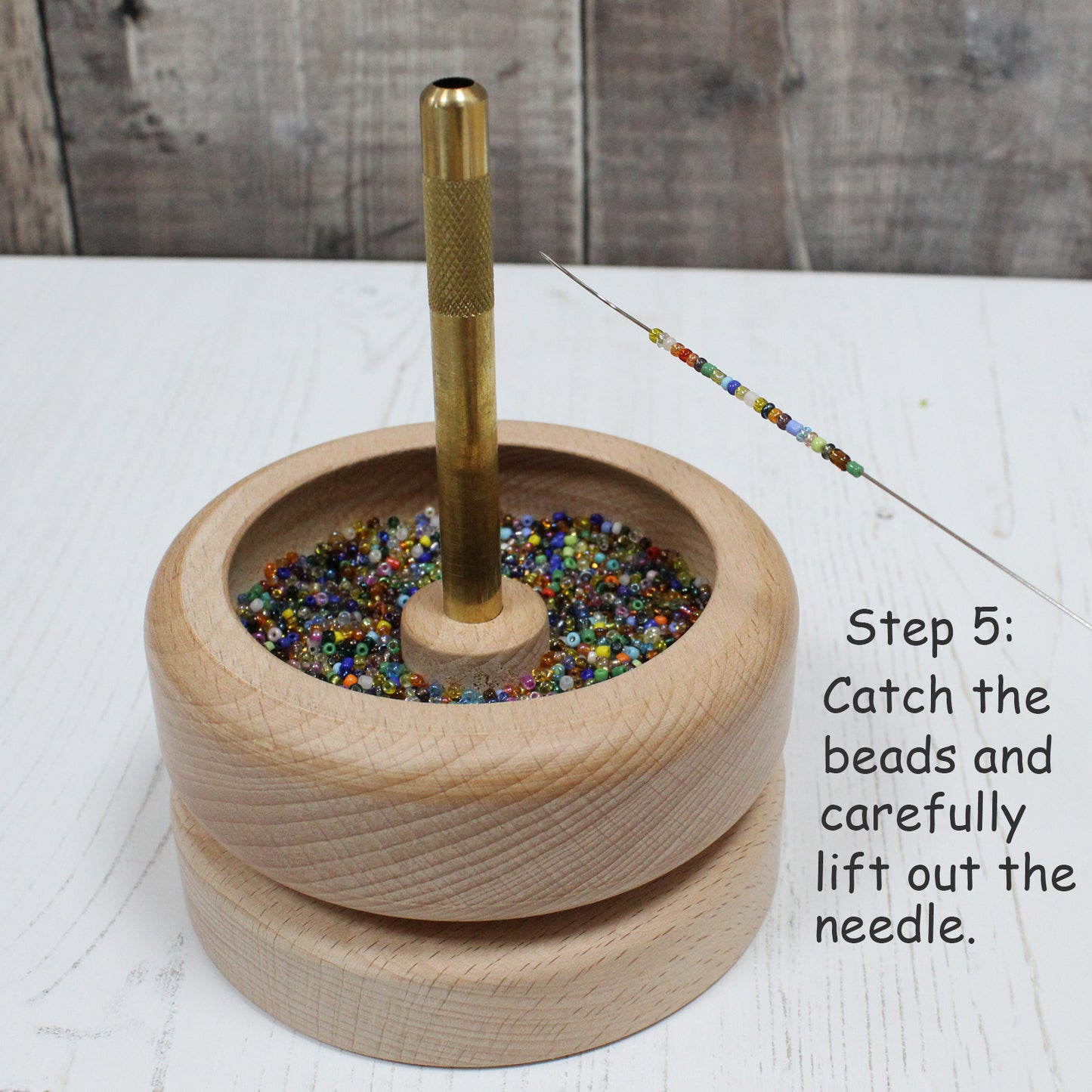 Nurge Seed Bead Spinning Bowl